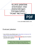 Evaluasi Jabatan Dan Model Point Method