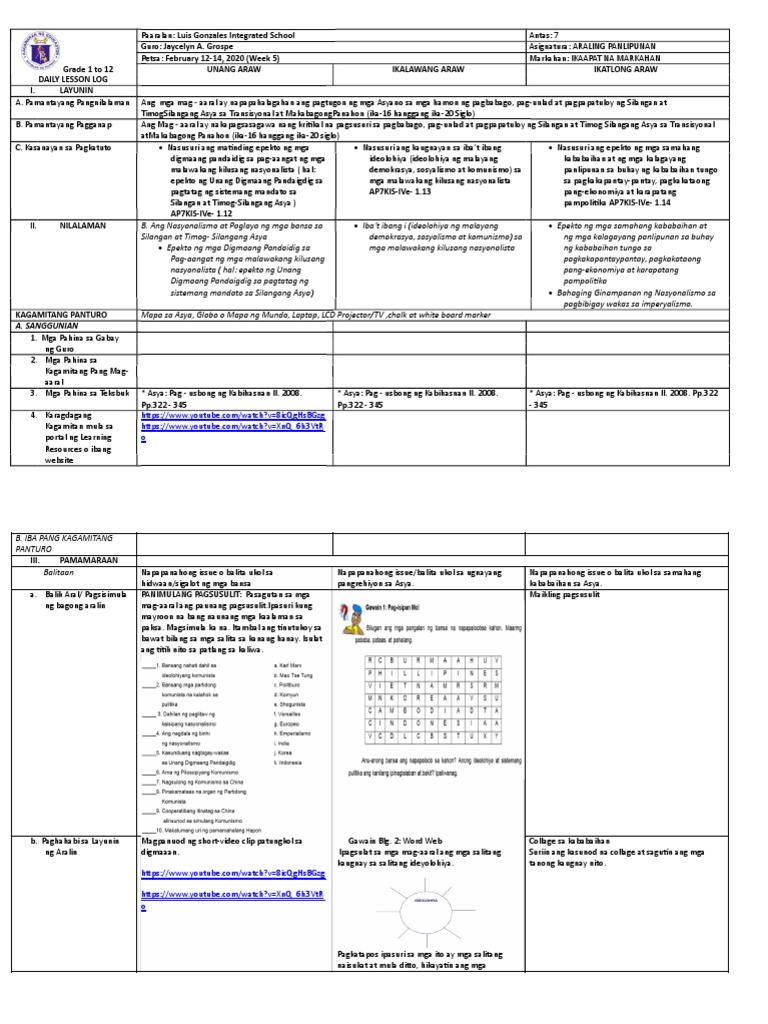 5thweek Revised | PDF