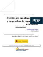 Boletin Convocatorias Empleo PDF