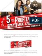 5 Steps To A Profitable Youtube Music Career