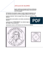 Maçonaria - CLAVÍCULAS DE SALOMÃO(2).doc