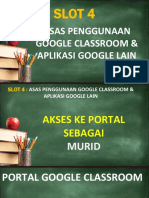 Taklimat Daerah - SLOT 4 ASAS GOOGLE CLASSROOM (LOGIN MURID)