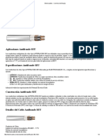 Electrocables - Especificacion Cable Antifraude