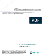 Direitos autorais e uso da TOTVS Folha de Pagamento