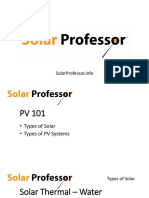 Solar Professor-PV101-Types of Solar PDF