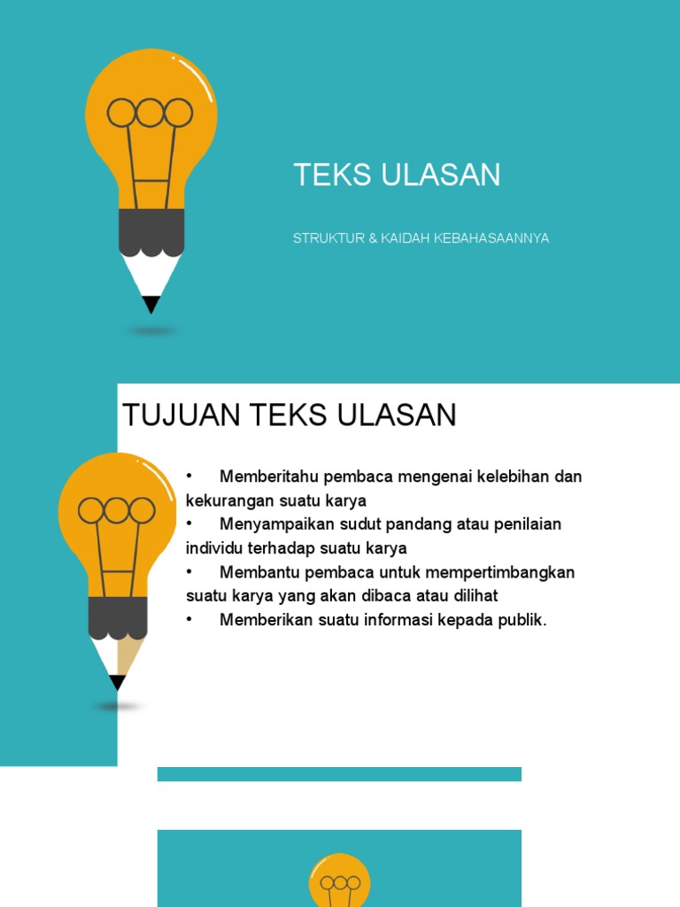 Teks Ulasan