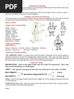 Upper Extremity X-Ray Positioning Guide | PDF | Elbow | Anatomical ...