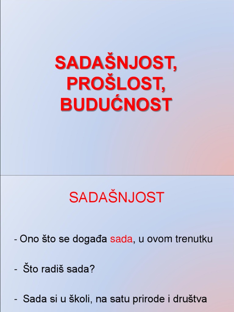 33 Sadasnjost Proslost Buducnost PDF