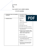 Msds Etanol