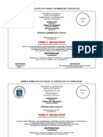 DepEd Forum - Certificate of Completion and Diploma Templates For Grades 6, 10, and 12 - SY 2016-2017