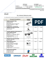 Tableros de Control Electroneumatico