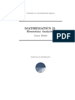 UP Diliman Math 21 Module