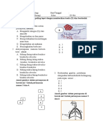 Soal Uts Kelas Xi Ipa Biologi