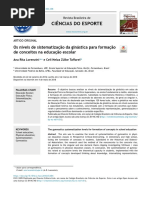 os níveis de sistematização