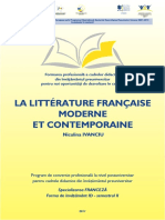 Literatura Franceza Moderna Si Contemporana PDF