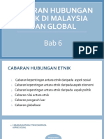Bab 6 - Cabaran Hubungan Etnik Di Malaysia Dan Global