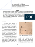 Modelo de Relatório do Experimento de Millikan