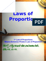 Laws of Proportion