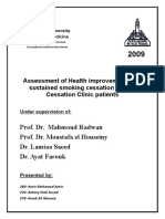 HEALTH IMPROVEMENT AFTER SMOKING CESSATION