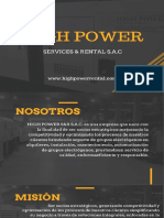 High Power Services & Rental 2019