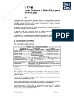 BT - SurTec 177B - Desengraxante Químico e Eletrolítico para Zamac, Cobre e Latão