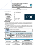 SILABO E502( DES. INTE. EMOCIONAL)- O. ANTESANO 2020-I