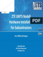 ZTE UMTS Nodeb Installation For STS