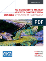 Addressing Commodity Market Challenges With Digitalization Enabled by Platform Technology