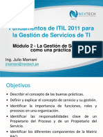 02 La Gestion de Servicios Como Una Practica