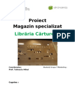 Proiect Magazin Specializat - Libraria Carturesti