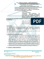 13.-Modelo de Escrito Observando Acusación Por Defectos Formales, Ofrece Medios Probatorios, y Objeta La Reparación Civil en Delito de Robo Agravado