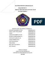 Laporan Praktikum Farmakologi Uji Antidepresan Metode Roda Putar Celup