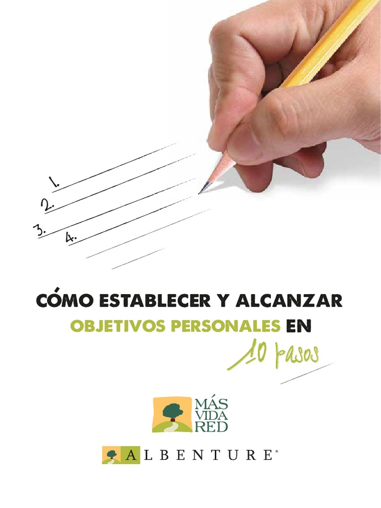 Como Establecer y Alcanzar Objetivos Personales PDF | PDF | Motivación ...