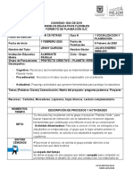 PLANEACIÓN PROYECTO PLANETA VERDE