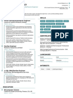 Vinit's Resume PDF