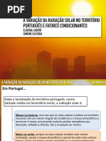 2.2. RESUMO - Variação da Radiação Solar