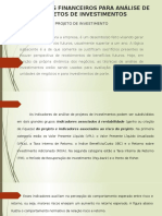 INDICADORES FINANCEIROS PARA ANÁLISE DE PROJETOS DE INVESTIMENTOS.pptx