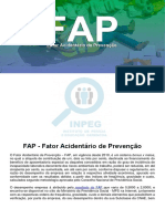 FAP - Fator Acidentário de Prevenção