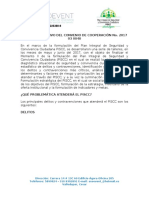 Informe Ejecutivo Piscc