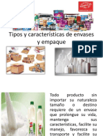 Tipos y Caractersticas de Envases y Empaques