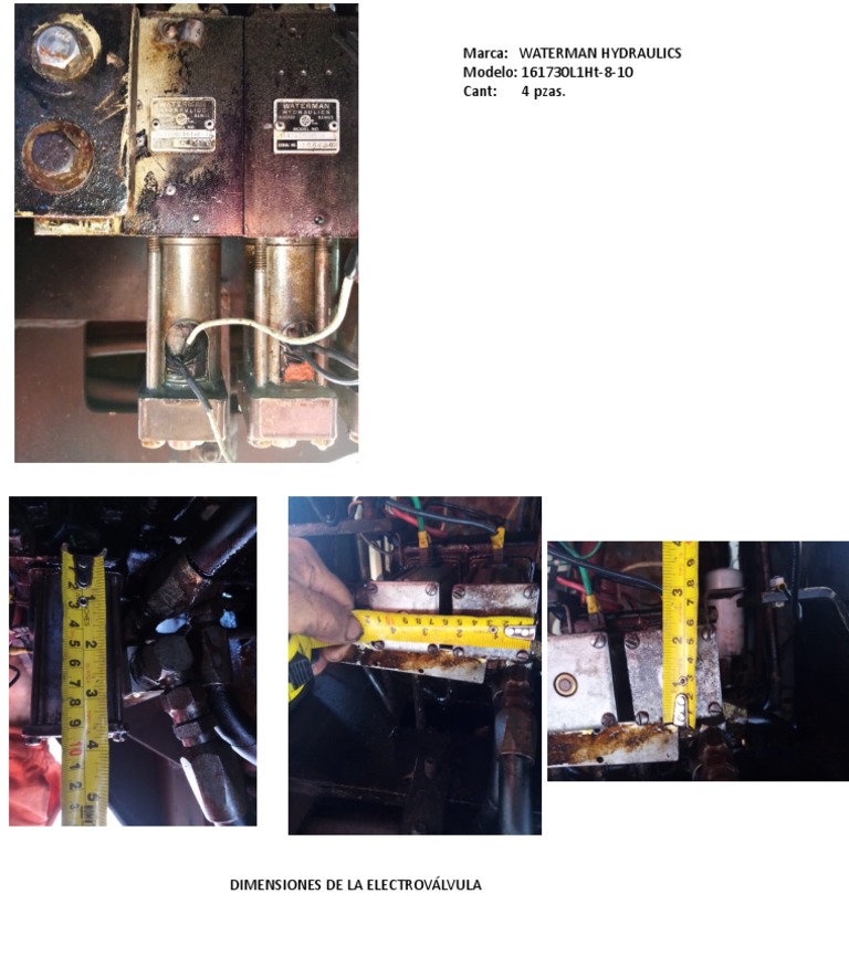 Electrovalvulas WATERMAN HYDRAULICS Drott PDF