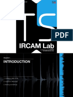 IRCAM TS Manual