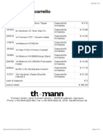 Stampa Il Tuo Carrello - Thomann Italia PDF