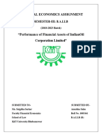 FINANCIAL ECONOMICS ASSIGNMENT3rd Sem PDF