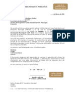 Formato Inscripción Municipio GDM