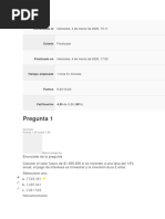 Examen Unidad 1 Matematicas Financieras | PDF | Interés | Tasas de interés