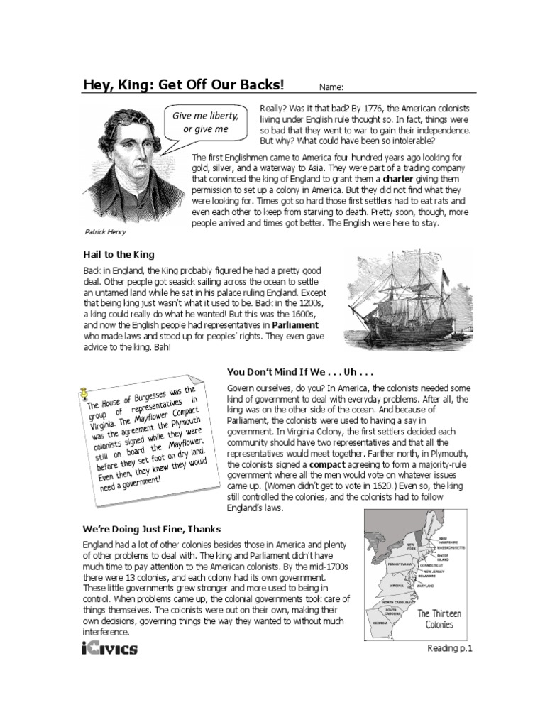 Hey King Get Off Our Backs Download Free PDF United States