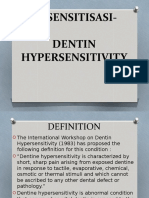 Dentin Hypersensitivity Treatment