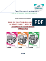 Plan de Jornadas y Encuentros Familiares