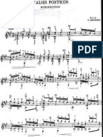 (Partituras) Granados - Valses Poeticos 1 (Guitarra) PDF